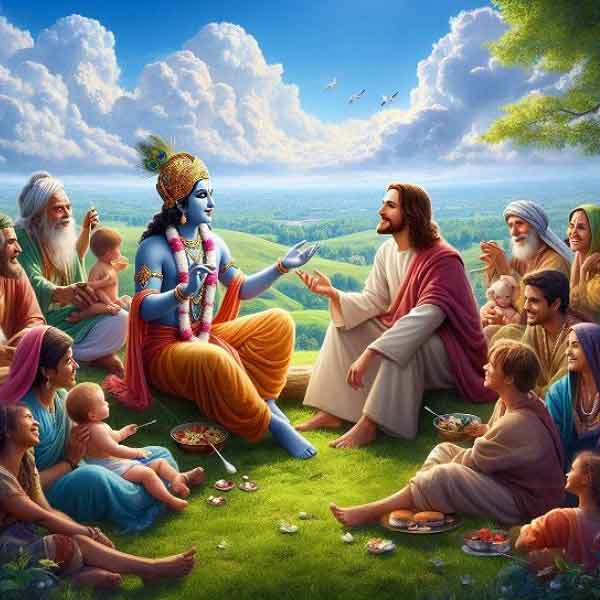 Krishna y Jesús